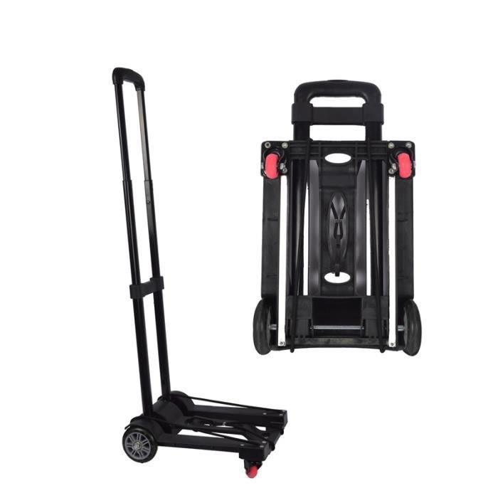 1 pc Durable Pratique Chariot À Bagages Pliant Compact Panier Shopping Plateforme Camion BRACELET DE MONTRE VENDU SEUL