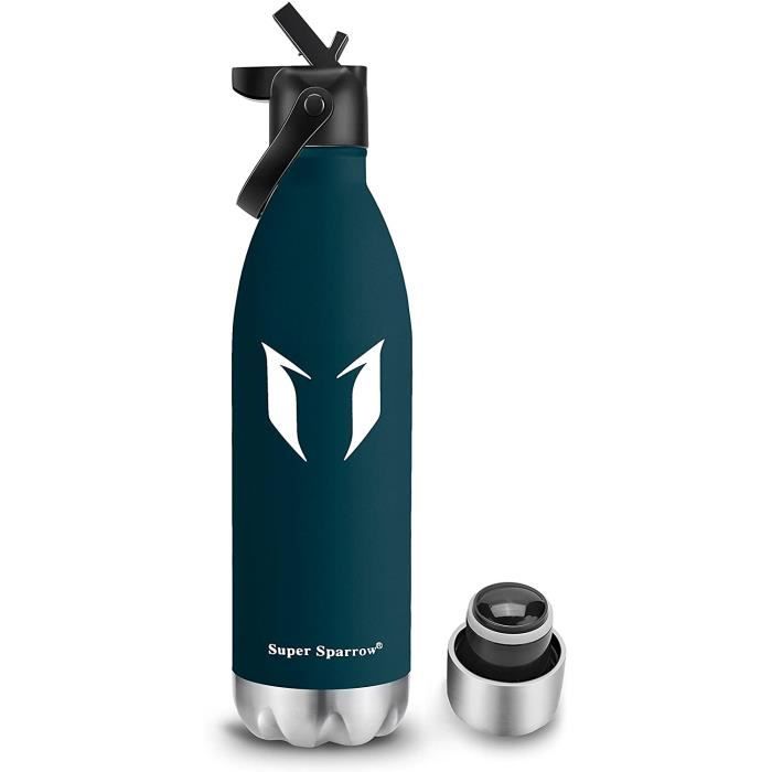 Super Sparrow Bouteille isotherme en Acier Inoxydable, 500ml, Jade