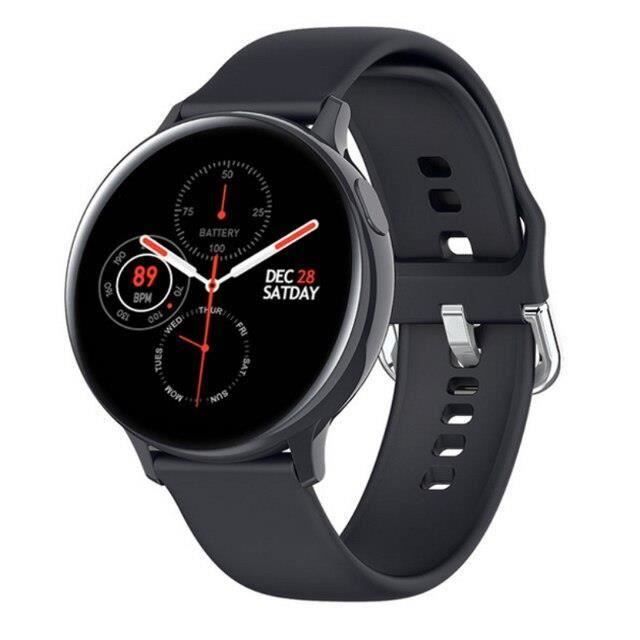 Montre Bluetooth intelligente avec moniteur d'oxygène sanguin de fréquence cardiaque intelligente connectée Homme Femme IP68 Water