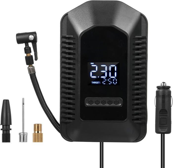 Gonfleur De Pneu Portable Sans Fil – Ipflin – 150PSI / 12V – Compresseur D'air