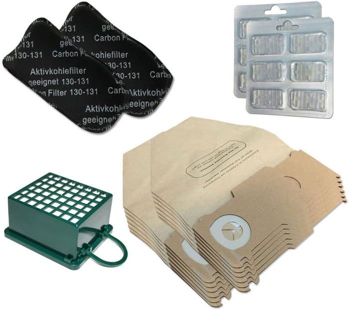 Folletto vk 135 Brosse + Tube Flexible avec Accessoires Sachets Et Parfums