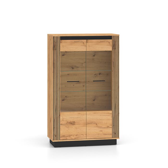 Vaisselier 2 portes Petits-meubles - Solal - 92 x 40 x 141cm - Bois Vaisselier 2 portes Petits-meubles - Solal - 92 x 40 x 141cm - Bois