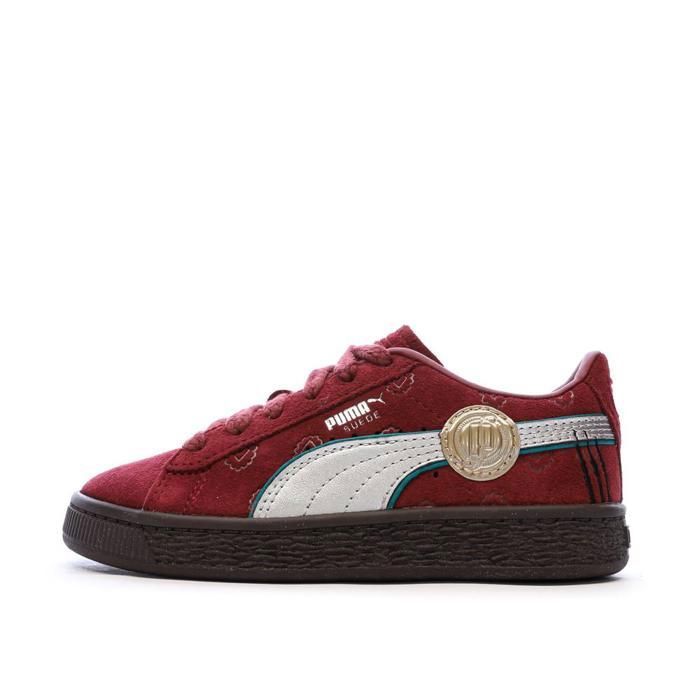 Basket Rouge Garçon Puma Suede 2 One Piece Basket Rouge Garçon Puma Suede 2 One Piece