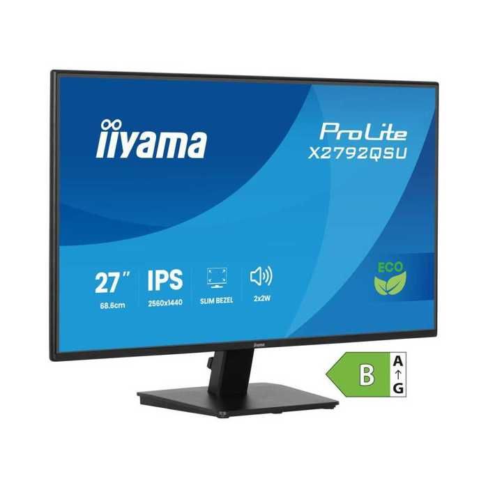 Écran - IIYAMA - ProLite X2792QSU - 27 pouces - Quad HD 2560x1440 - IPS 120Hz 3ms
