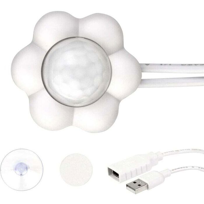 Détecteur de mouvement pour fontaine à eau - PZCC - Infrarouge - USB - 3 m de portée - 180° angle dinduction