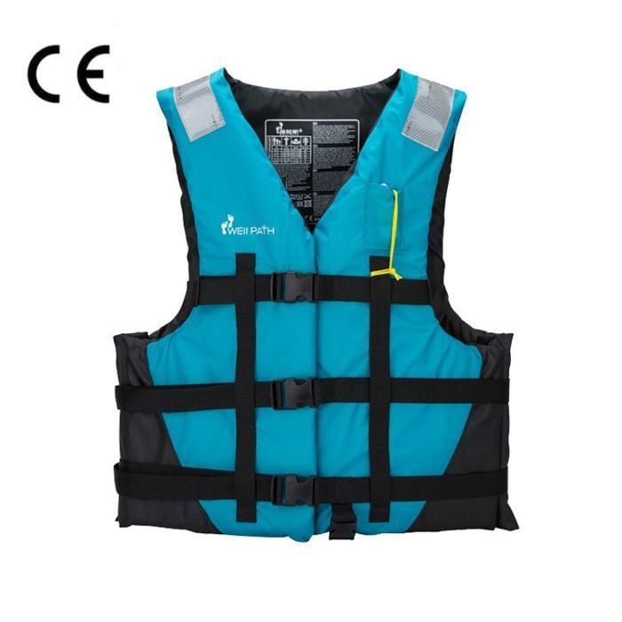 Gilet de sauvetage -WellPath- natation nautique Kayak Bateau Voile Veste de sauvetage Sécurité Aide de natation enfant adulte Bleu