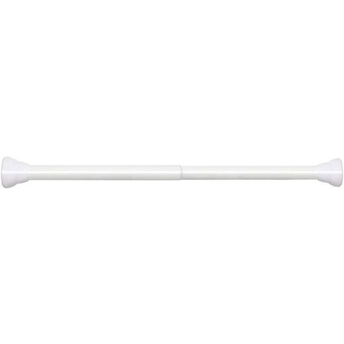 Tringle Rideau Montage Sans Vis ni Perçage Barres Rideau de Vitrage Extensible et Réglable pour Fenêtre Blanc 5