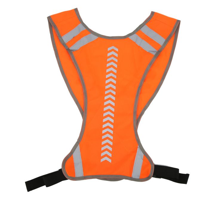 Gilet de sécurité haute visibilité veste réfléchissante ajustable pour la course à pied le jogging ACCESSOIRES FABRICATION MAISON