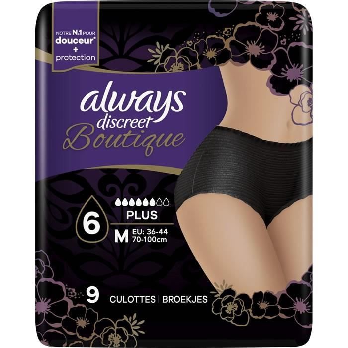 Culottes 2025 fuites urinaires