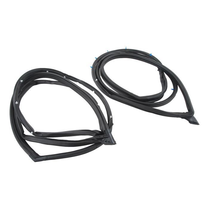 Joint Coupe-froid Porte Avant Pour Ford Transit MK3/MK4/MK5 - Caoutchouc Noir, Gauche Et Droite