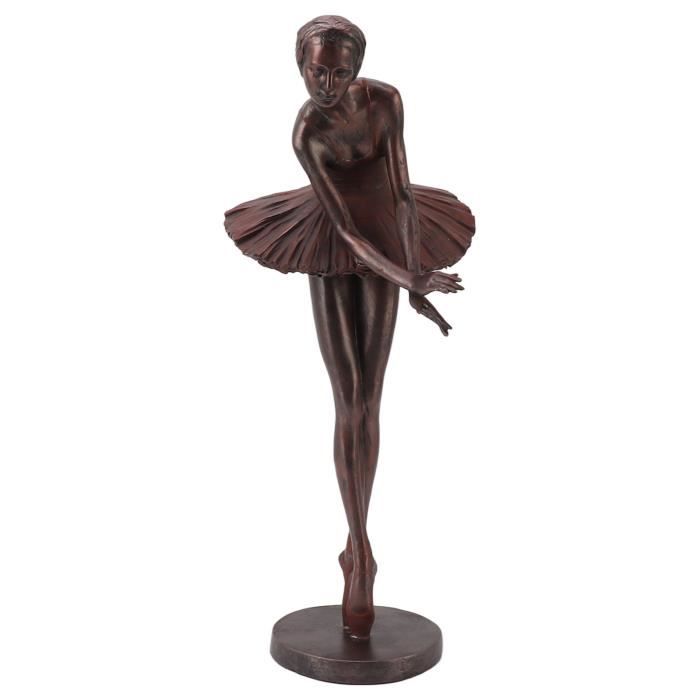 Garosa Figurines de danseur de ballet Statue de Danseuse de Ballet