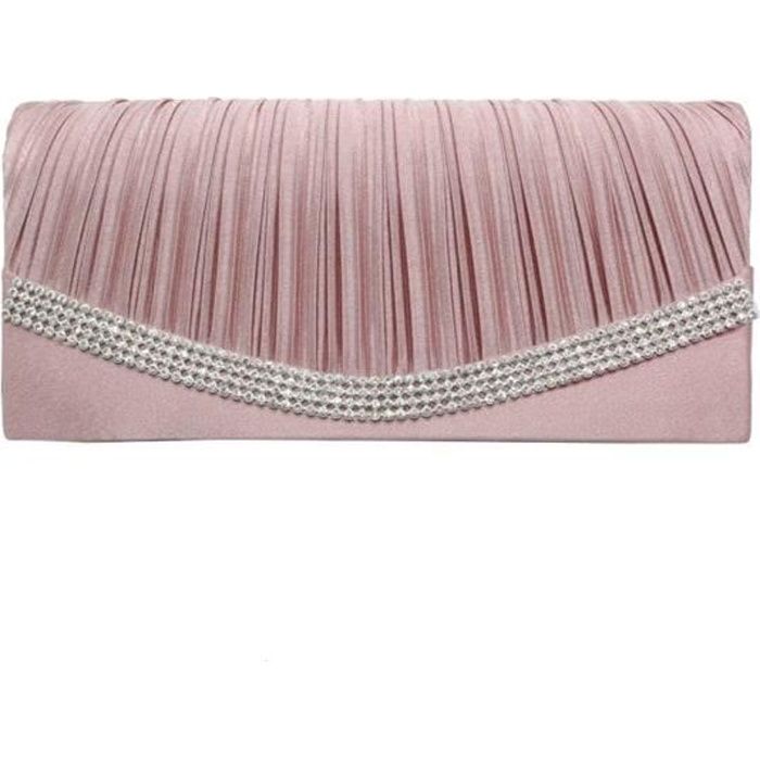 Pochette Rose Femme Pas Cher