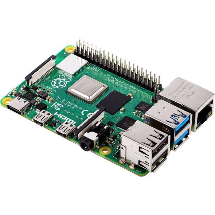 Carte de développement - Raspberry Pi - Modèle 4 - 2GO - ARM Cortex-A72 - 4 coeurs