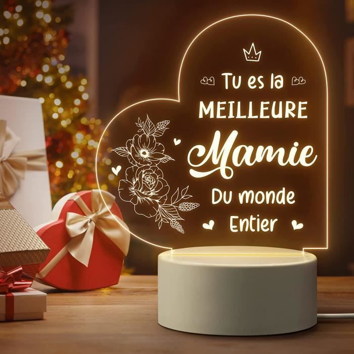 Cadeau Mamie Anniversaire, Cadeau Fete Des Grand Mere, Cadeau