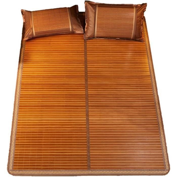 Lot De 2 Plateaux De Lit En Bambou Avec Pieds Pliables - 41,5x30 Cm - Pour Petit-déjeuner Au Lit, Travail Sur Canapé - Bord Haut 6 Cm
