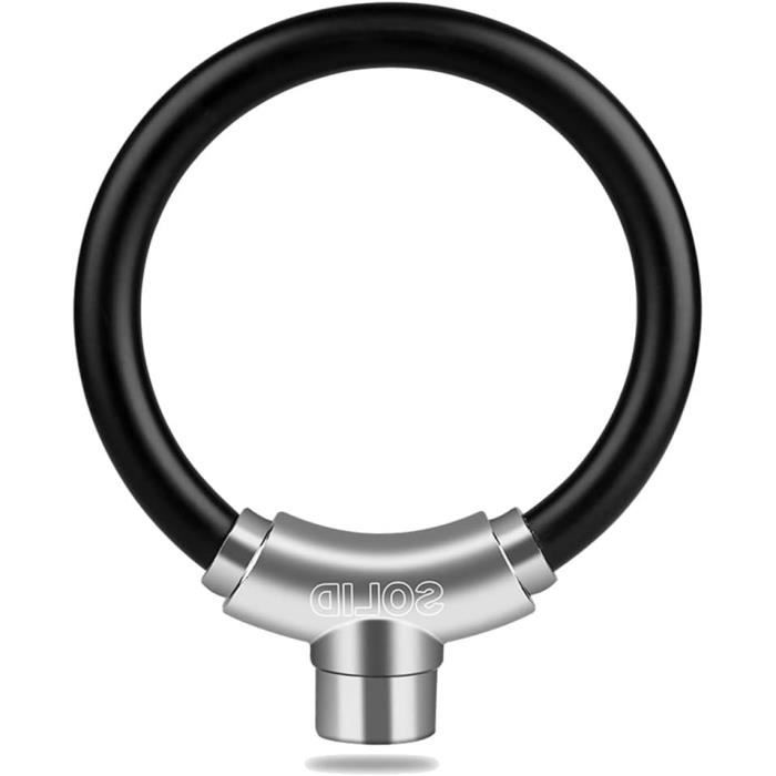 Antivol Vélo En U Renforcé Avec Revêtement PVC - 15 Mm D'épaisseur, Câble Inclus, Résistant Aux Coupe-boulons, Protection Anti-rayures