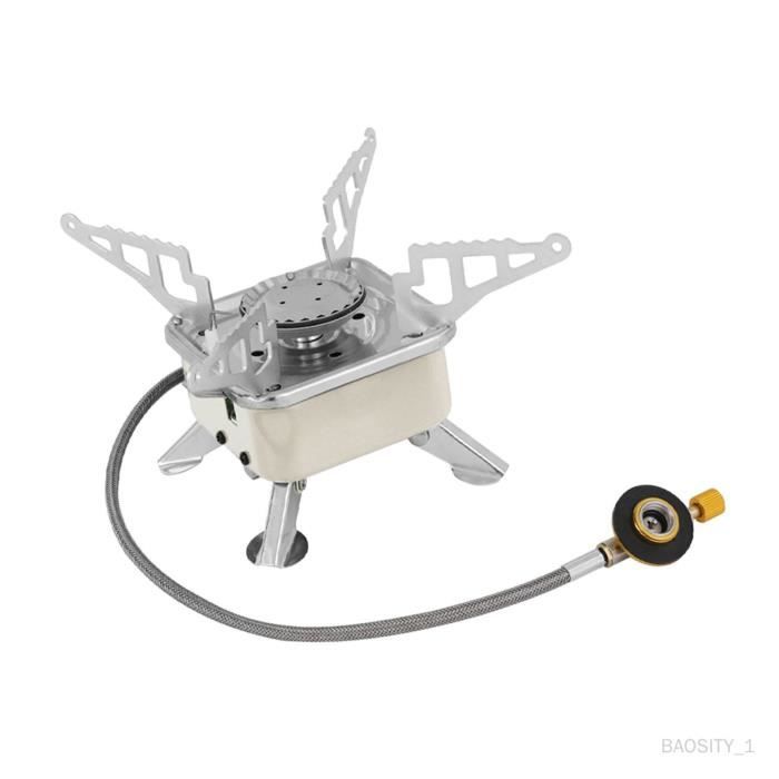 Réchaud à Gaz à 4 Brûleurs, Réchaud D'extérieur 300000 BTU Au