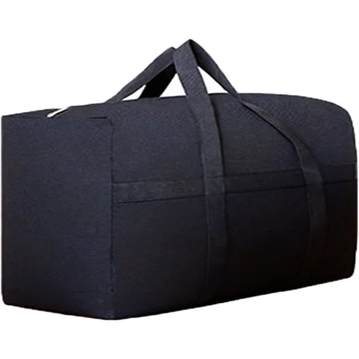Sac De Rangement Auto-compressant XL - Pour Couette, Vêtements, Couvertures - Réduit Le Volume De 50% - Poignée Renforcée - Gris