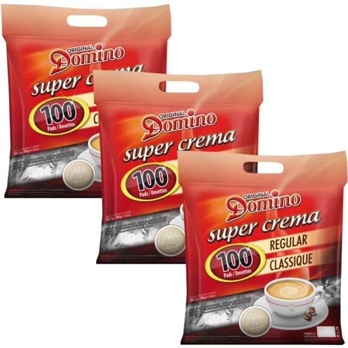 DOSETTES DE CAFE COMPATIBLES SENSEO® DOMINO CLASSIQUE 100 DOSETTES -