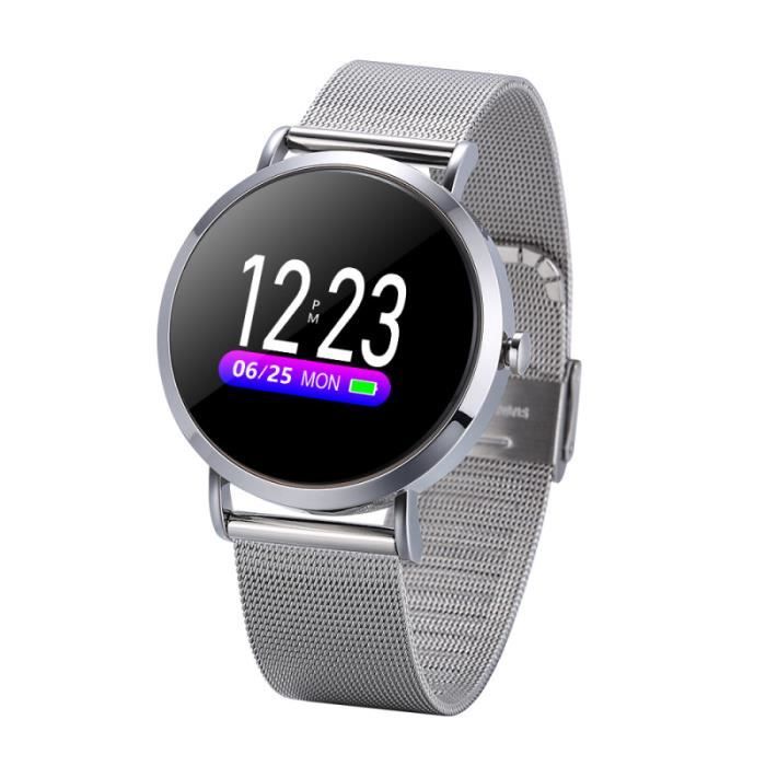 Montre connectée homme acier clearance