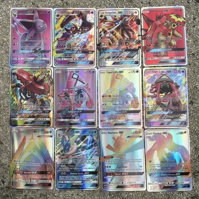 100 Cartes Pokemon Mega