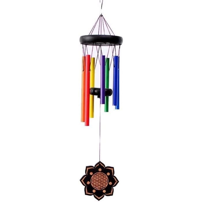 Lot De 7 Tubes En Aluminium Pour Carillons Éoliens DIY - Décoration Jardin (Différentes Longueurs)