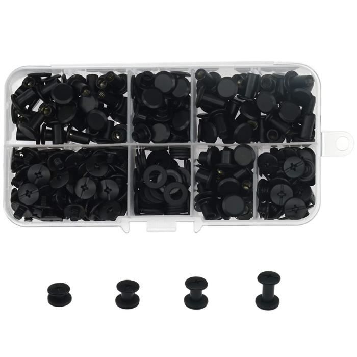 Lot De 100 Rivets Simple Calotte 9mm (T4) - Neuf, Pour Bricolage, Marque Autres