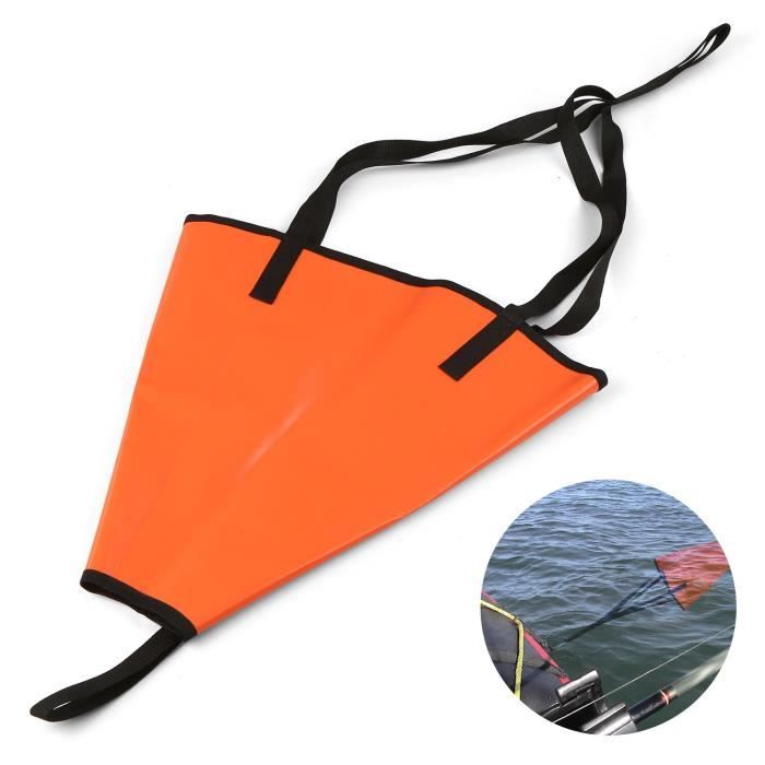 Ancre Flottante Marine PVC - Drogue Frein Pour Bateau Kayak Canoë Pêche
