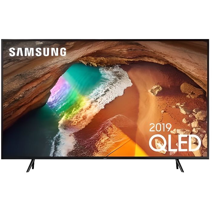 TV QLED - SAMSUNG - QE55Q60R - 4K UHD - Smart TV - Bluetooth - Dolby Digital Plus - Noir