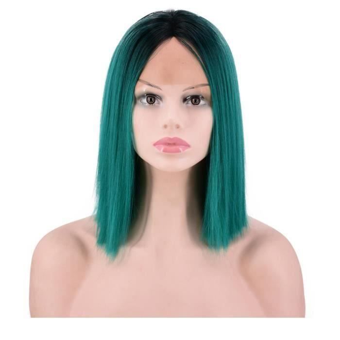Perruque bleu naturel Clearance
