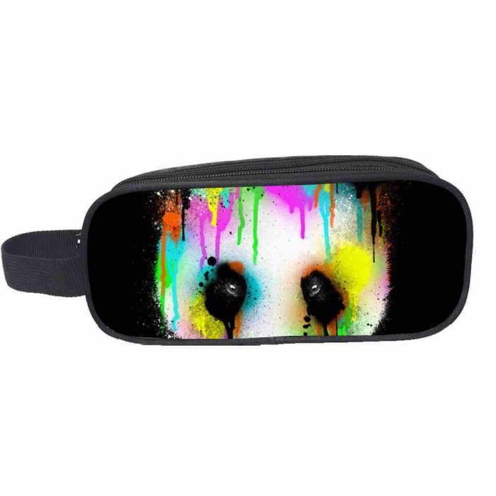 Trousse à Crayons Avec Motif Dragon à Deux Têtes