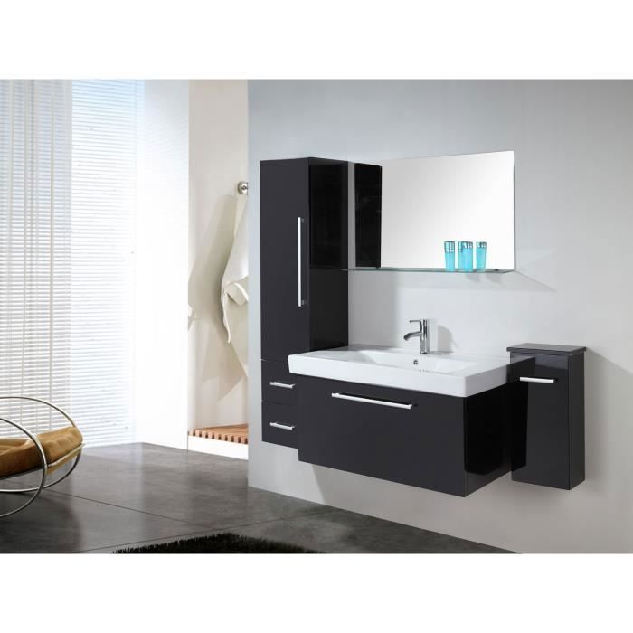Meuble Salle De Bain 100 Cm 2 Vasques Achat Vente Pas Cher