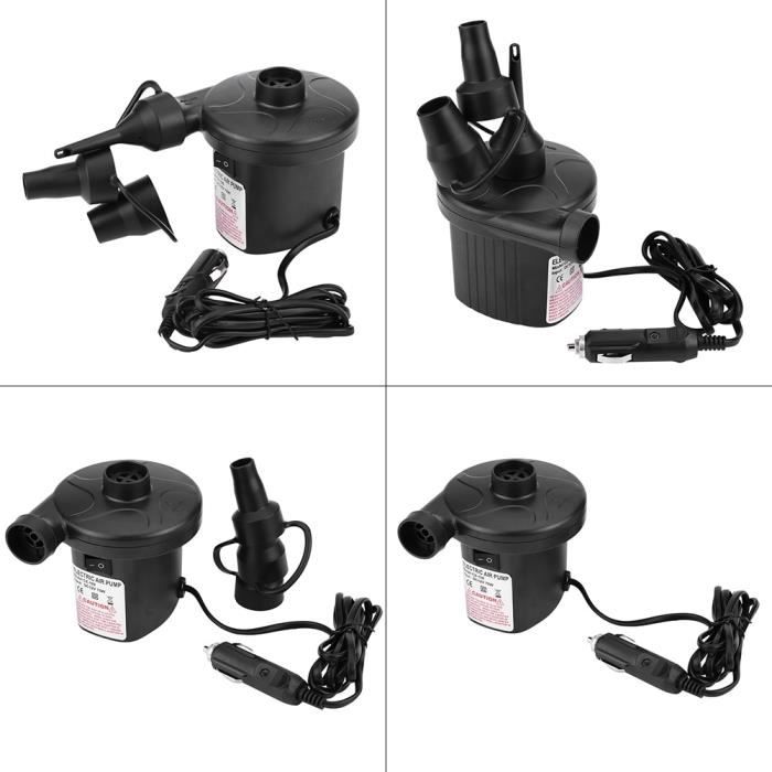 Pompe à Air électrique 240V - Gonfleur/Déflateur Pour Lit, Piscine, Camping - Prise UK