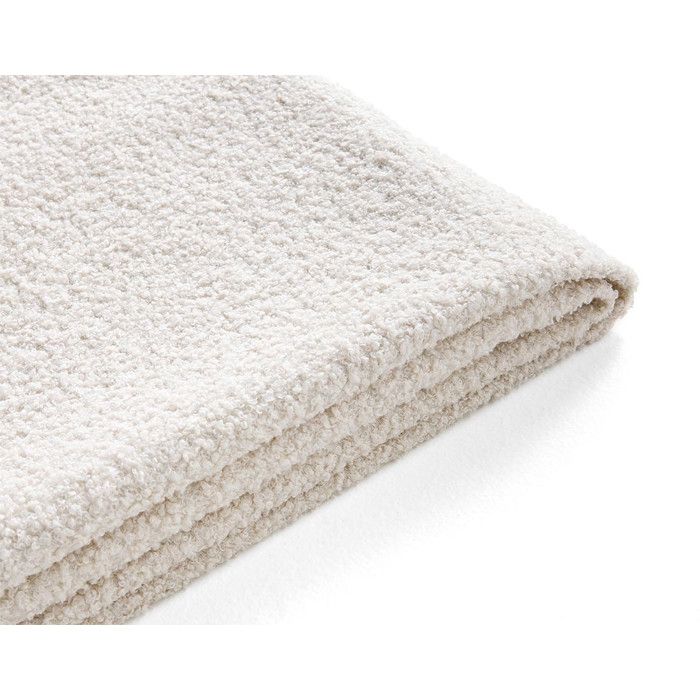Housse en tissu bouclette pour canapé déhoussable Topaze - Beige