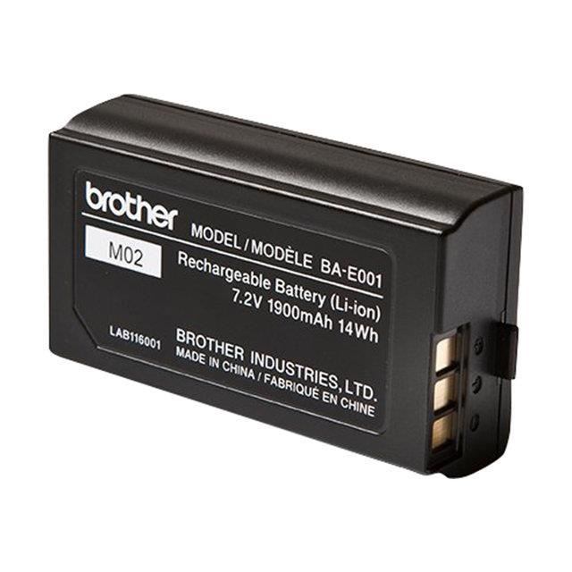 BROTHER Batterie BA-E001 - Lithium ion (Li-Ion) - Rechargeable - 7,2 V DC - 1900