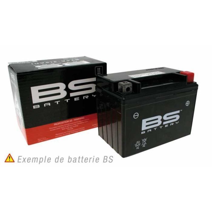 Batterie SLA BS Battery pour Scooter Yamaha 100 Aerox 2000 à 2002 YTX4L-BS / 12V 4Ah