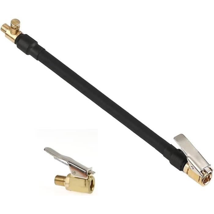 Tuyau De Gonflage Pneu 20cm - Adaptateur Universel Pour Pompe à Air Jusqu'à 300PSI