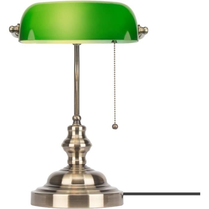 Pied de lampe verre vintage et durable
