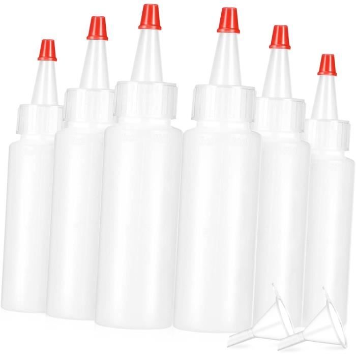 1/5/10/20 Pièces Bouteilles De Voyage De 2 Oz 60 Ml, Bouteilles De Voyage Claires En Plastique