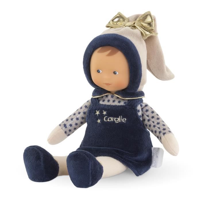 Mon Doudou COROLLE - Miss Marine Rêves dEtoiles - 25 cm - petite poupée - senteur de vanille - dès la naissance