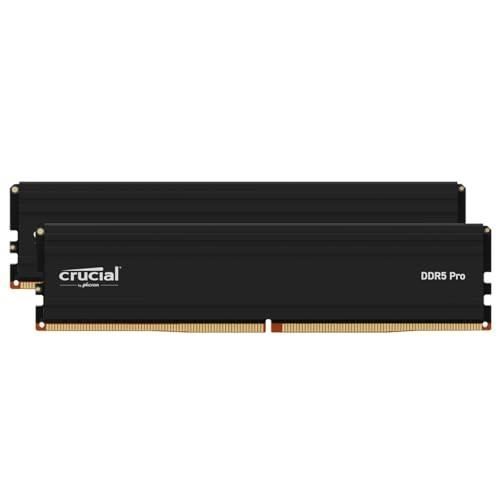 Crucial Mémoire RAM DDR5 Pro – 32GB Kit (16GBx2)  – 6000 MT/s – CL48