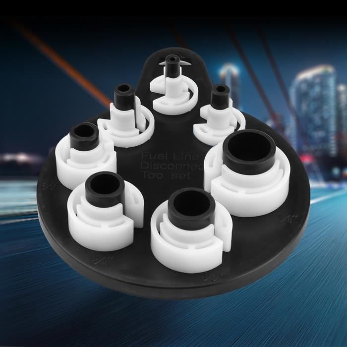 Ensemble de 7 Pcs Outils de Déconnexion de Ligne de Carburant Auto AC Refroidisseur d'Huile de Transmission 1/4-7/8 Pouce
