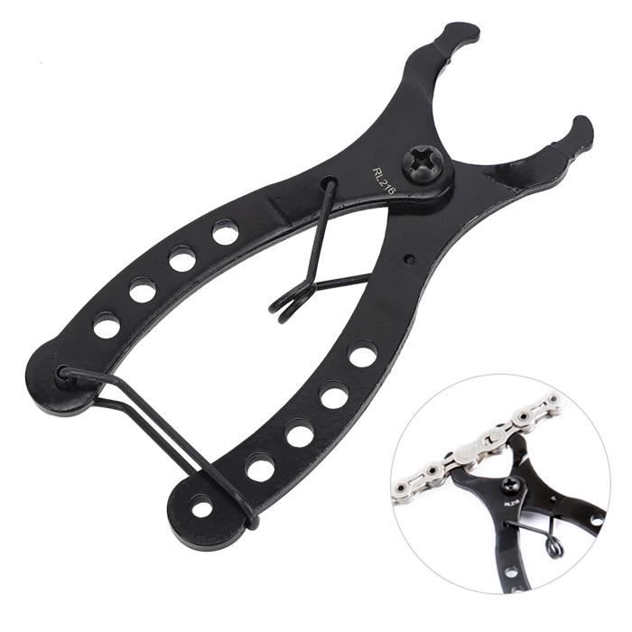 Kit Réparation Chaîne Vélo AURIVEE - Outil Multifonction Avec Pince, Jaugeur Et Rivets Pour 6-12 Vitesses