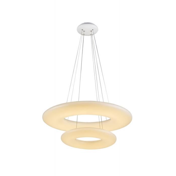 Lape à Suspension LED oderne Table à anger, Salon Plafonnier Lustre