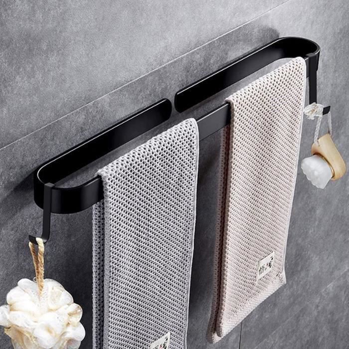Porte Serviettes Salle De Bains Porteserviettes Mural Pliable Étagère