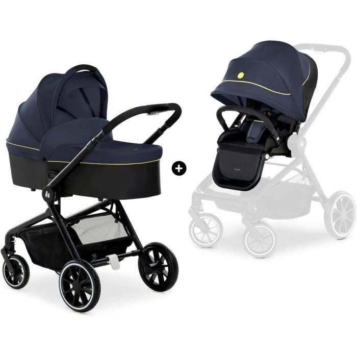Poussette polyvalente HAUCK Move so Simply Set Dark Navy Neon