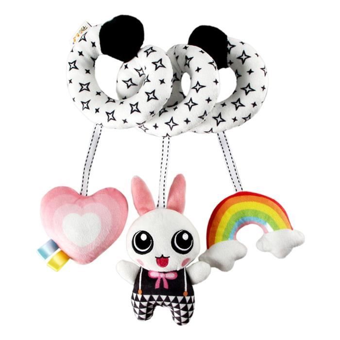 Jouet De Poussette Pour Bebe Lit De Bebe Autour De La Poussette Hochet Jouets Suspendus Pour Bebes Garcons Et Filles Lapin Cdiscount Puericulture Eveil Bebe