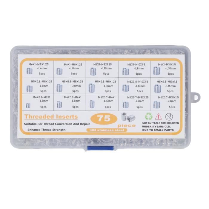 Kit Bas De Ligne Acier Inoxydable Pour Pêche Carnassiers - 75 Pièces (15, 20, 25 Cm) Avec émerillons Et Mousquetons - Résistant Aux Dents Brochet