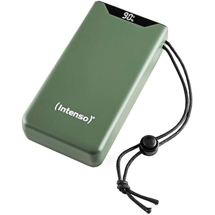 Powerbank - INTENSO - F20000 - 20000 mAh - Quick Charge 3.0 - Power Delivery - Vert