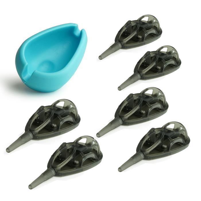 Moule à Amorce Méthode Preston Innovations – Libération Rapide – Pour Pellet Et Terre – Outil De Pêche